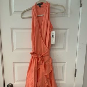 COPY - Linen Ralph Lauren Wrap Dress